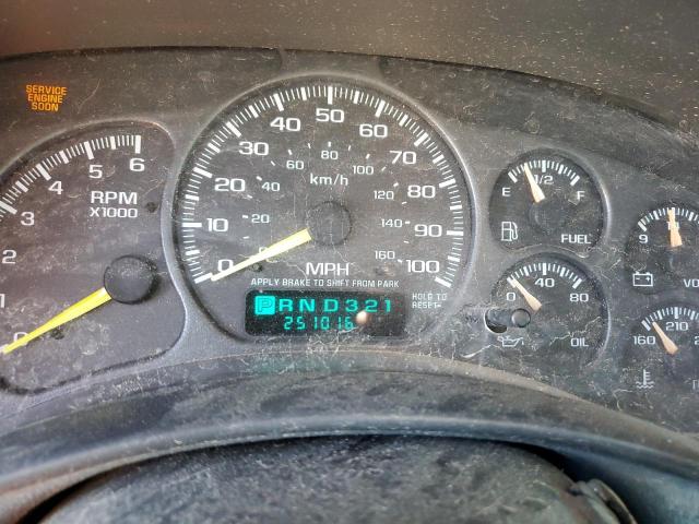 Photo 9 from auction – 2001 CHEVROLET SILVER1500 with VIN 1GCEK19T41E205795
