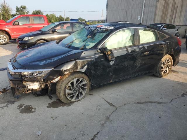 HONDA CIVIC EX 2018 with VIN 19XFC2F88JE009970 - Photo from auction