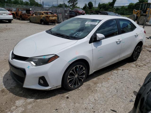 TOYOTA COROLLA L 2015 with VIN 2T1BURHE9FC433705 - Photo from auction