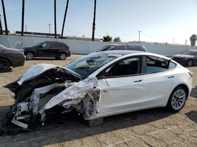 TESLA MODEL 3 2022 with VIN 5YJ3E1EA2NF144793 - Photo from auction