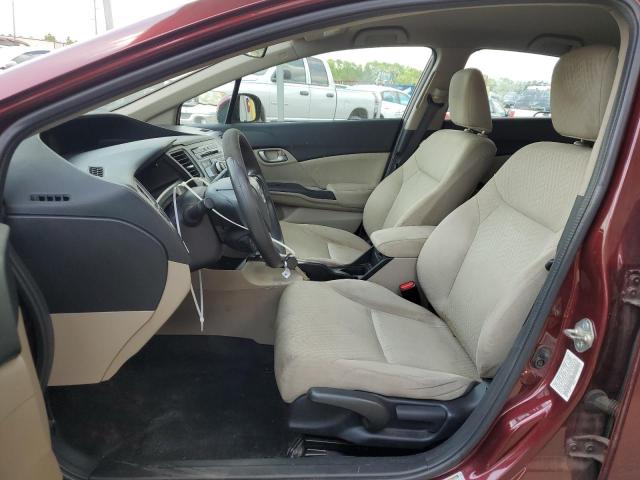 Photo 7 from auction – 2014 HONDA CIVIC LX with VIN 19XFB2F57EE078695