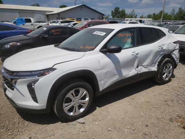 CHEVROLET TRAX LS 2024 with VIN KL77LFE26RC006364 - Photo from auction