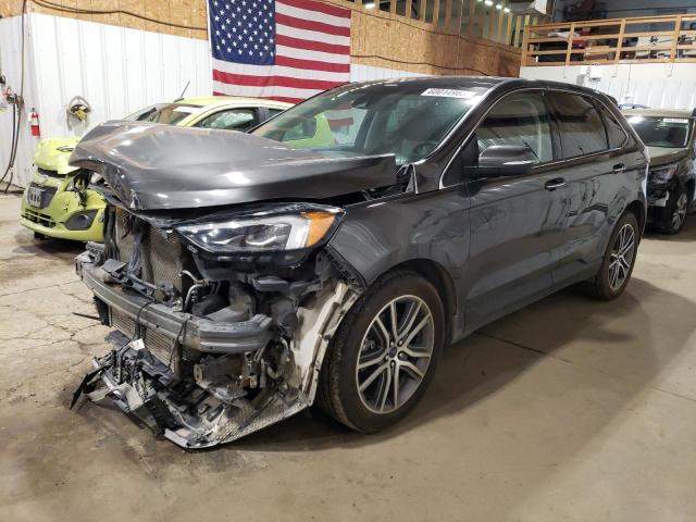 FORD EDGE TITAN 2019 with VIN 2FMPK4K91KBB49588 - Photo from auction