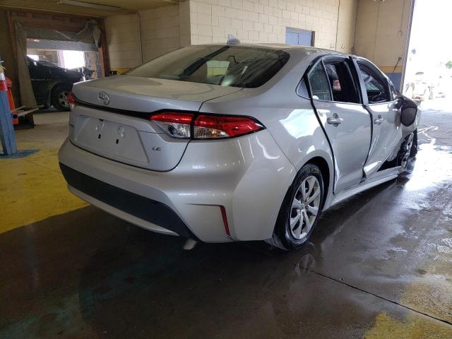 Photo 3 from auction – 2021 TOYOTA COROLLA LE with VIN 5YFEPMAE4MP200880