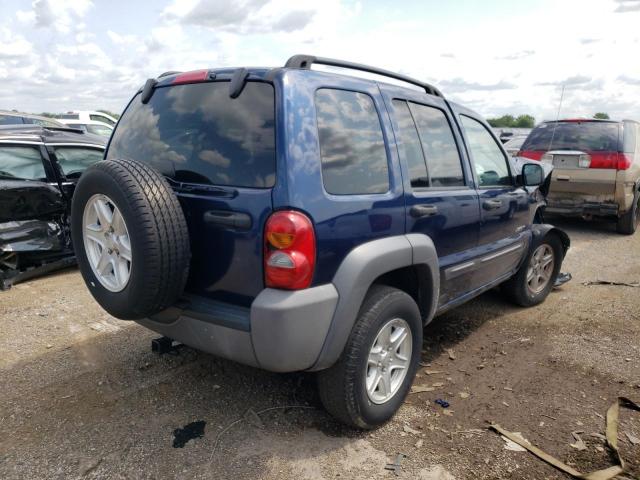 Photo 3 from auction – 2004 JEEP LIBERTY SP with VIN 1J4GL48K04W304235