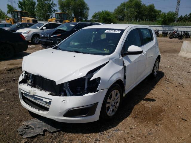 CHEVROLET SONIC LT 2016 with VIN 1G1JC6SG2G4133573 - Photo from auction
