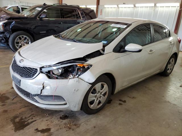 KIA FORTE LX 2015 with VIN KNAFK4A60F5265976 - Photo from auction