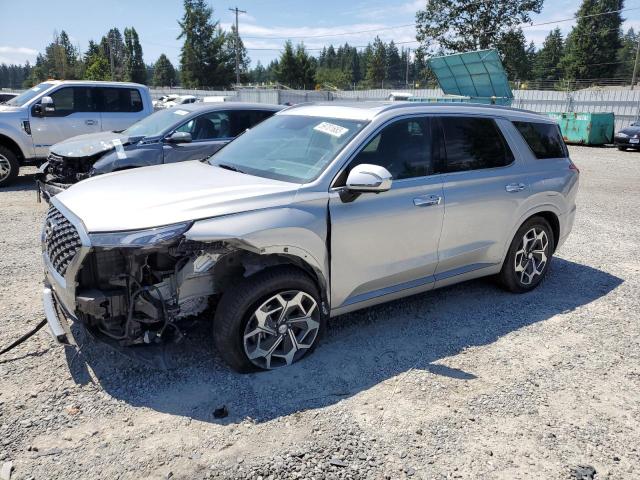HYUNDAI PALISADE C 2022 with VIN KM8R7DHE2NU358108 - Photo from auction