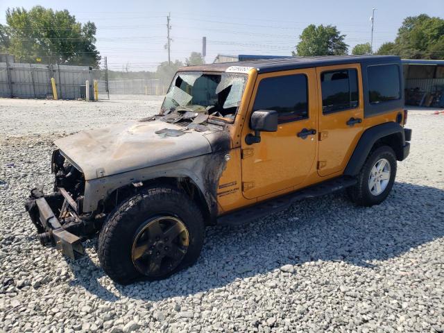 JEEP WRANGLER U 2014 with VIN 1C4BJWDG2EL263998 - Photo from auction
