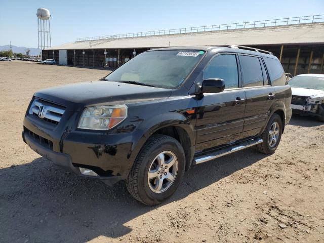 HONDA PILOT EX 2007 with VIN 2HKYF18407H511610 - Photo from auction