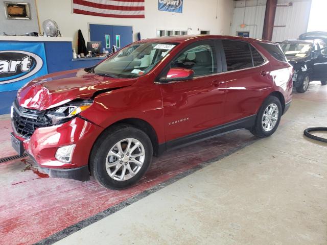 CHEVROLET EQUINOX LT 2021 with VIN 3GNAXUEVXML308952 - Photo from auction