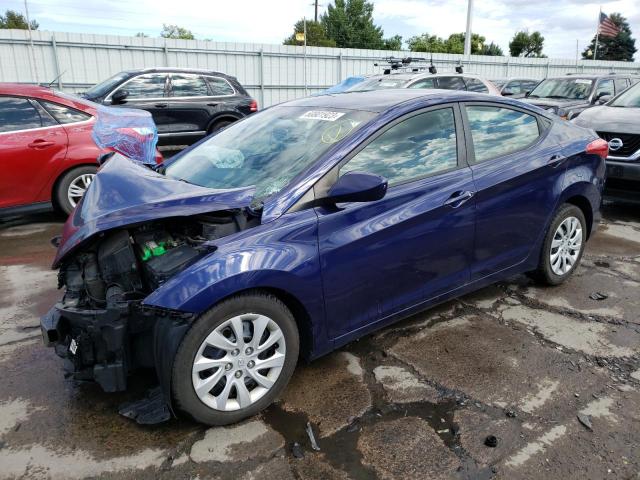 HYUNDAI ELANTRA GL 2012 with VIN 5NPDH4AE4CH090627 - Photo from auction