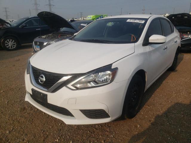NISSAN SENTRA S 2017 with VIN 3N1AB7AP4HL645447 - Photo from auction
