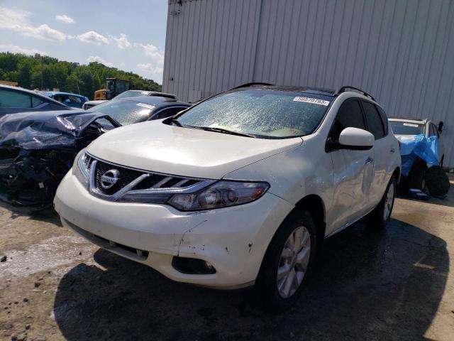 NISSAN MURANO 2011 with VIN JN8AZ1MW5BW153928 - Photo from auction