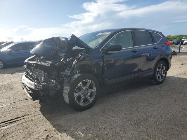 HONDA CR-V EX 2019 with VIN 7FARW2H56KE048001 - Photo from auction