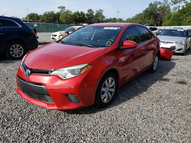 TOYOTA COROLLA L 2016 with VIN 5YFBURHE1GP490630 - Photo from auction
