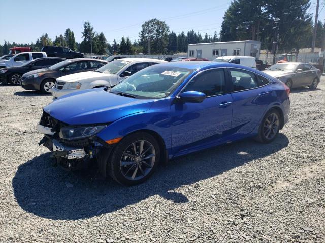 HONDA CIVIC EX 2020 with VIN 19XFC1F35LE208573 - Photo from auction
