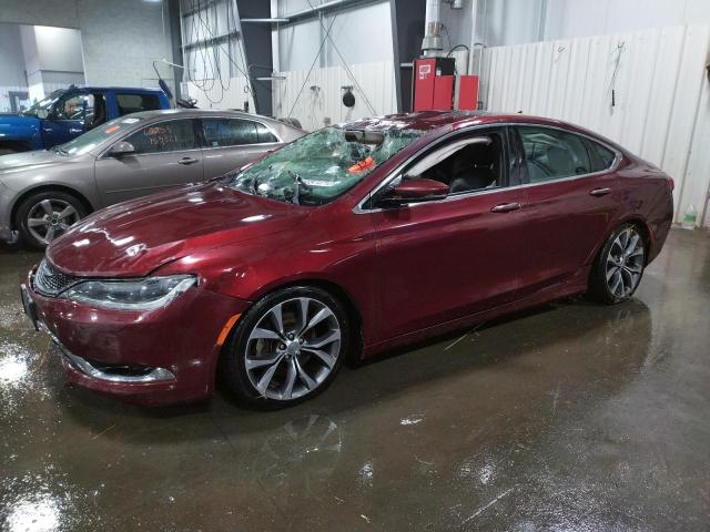 CHRYSLER 200 C 2015 with VIN 1C3CCCCB6FN528340 - Photo from auction