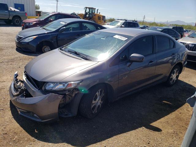 HONDA CIVIC HYBR 2015 with VIN 19XFB4F30FE000254 - Photo from auction