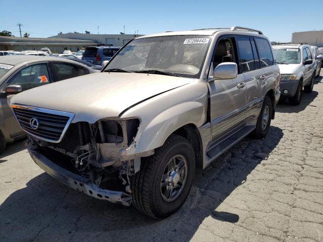 LEXUS LX 470 2002 with VIN JTJHT00W423514821 - Photo from auction