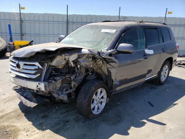 TOYOTA HIGHLANDER 2013 with VIN 5TDBK3EH9DS227130 - Photo from auction