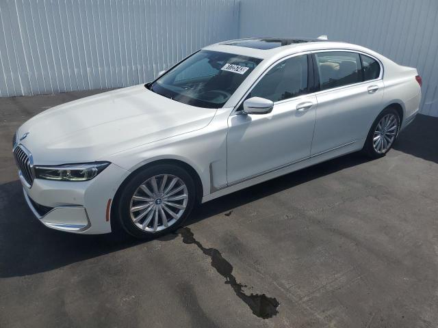 BMW 740 I 2022 with VIN WBA7T2C00NCH37685 - Photo from auction