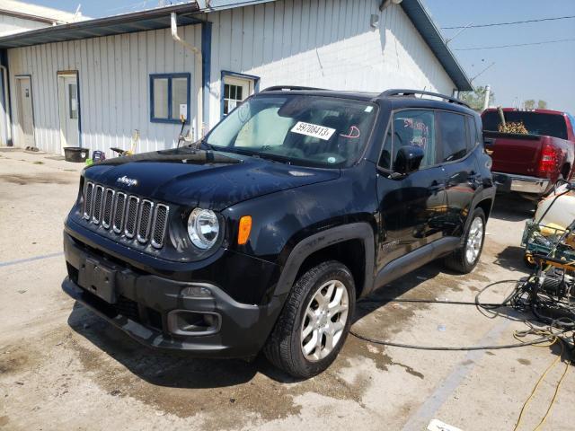 JEEP RENEGADE L 2017 with VIN ZACCJBBB8HPG57607 - Photo from auction
