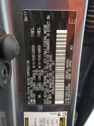 Photo 14 from auction – 2017 TOYOTA 4RUNNER SR with VIN JTEBU5JR9H5447170