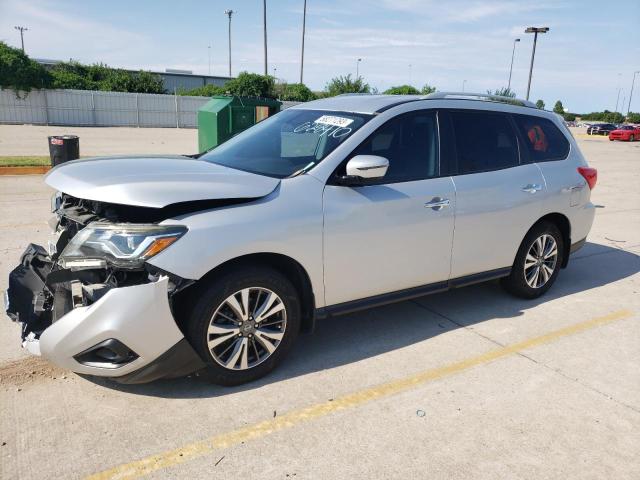 NISSAN PATHFINDER 2017 with VIN 5N1DR2MN3HC628410 - Photo from auction