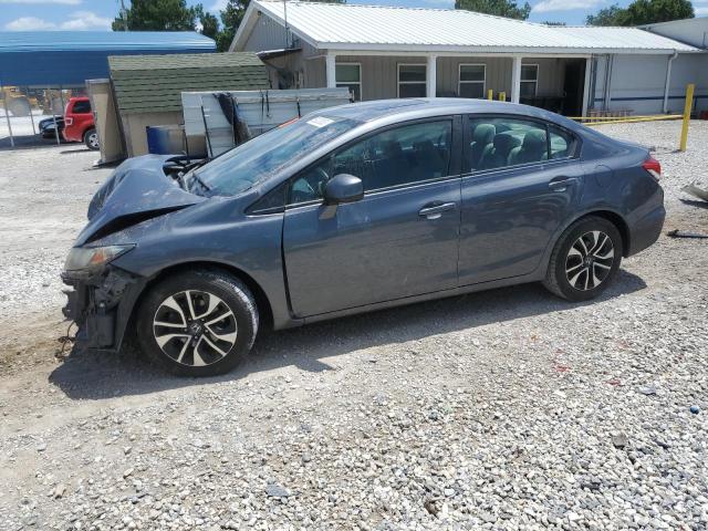 HONDA CIVIC EX 2013 with VIN 19XFB2F8XDE016541 - Photo from auction