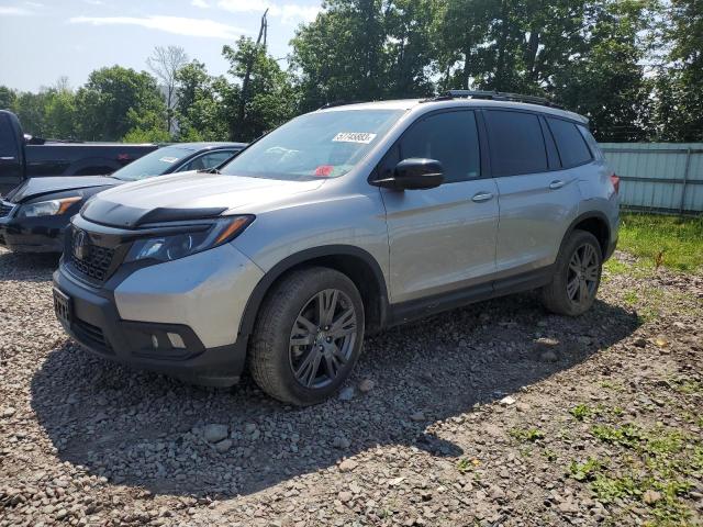 HONDA PASSPORT E 2021 with VIN 5FNYF8H56MB021037 - Photo from auction