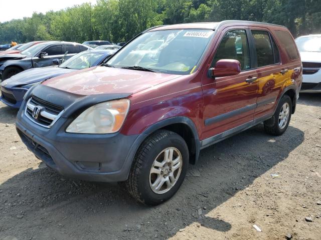 HONDA CR-V EX 2002 with VIN JHLRD78842C054856 - Photo from auction