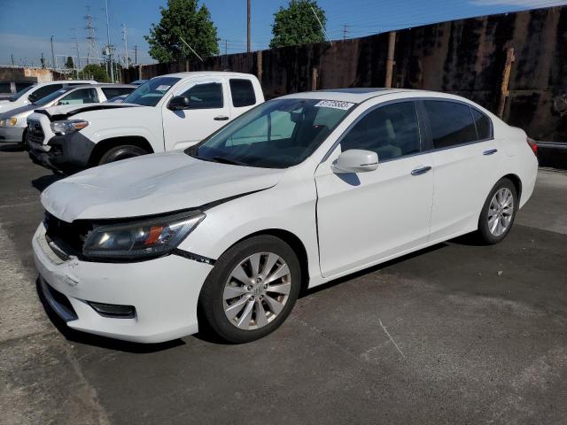 HONDA ACCORD EXL 2014 with VIN 1HGCR2F83EA307872 - Photo from auction