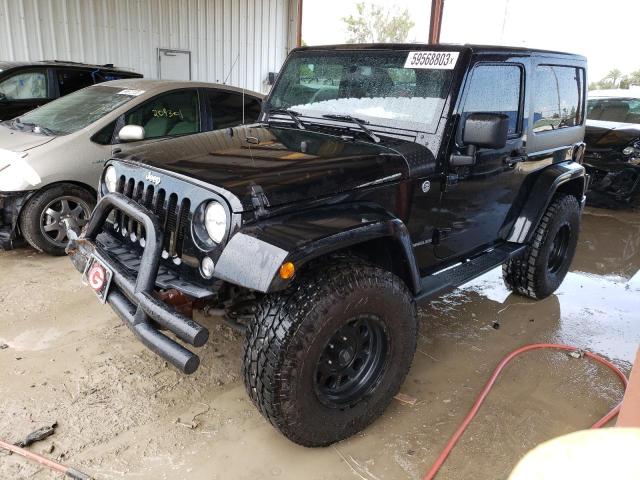 JEEP WRANGLER S 2014 with VIN 1C4AJWBG1EL228707 - Photo from auction