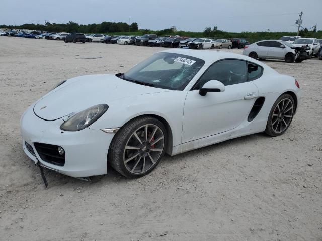 PORSCHE CAYMAN S 2016 with VIN WP0AB2A81GK185852 - Photo from auction