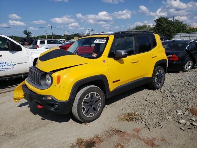 JEEP RENEGADE T 2015 with VIN ZACCJBCT9FPB90461 - Photo from auction