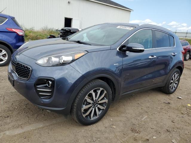 KIA SPORTAGE E 2017 with VIN KNDPNCAC0H7052497 - Photo from auction