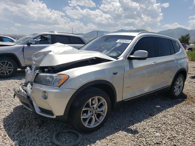 BMW X3 XDRIVE3 2011 with VIN 5UXWX7C5XBLT78249 - Photo from auction
