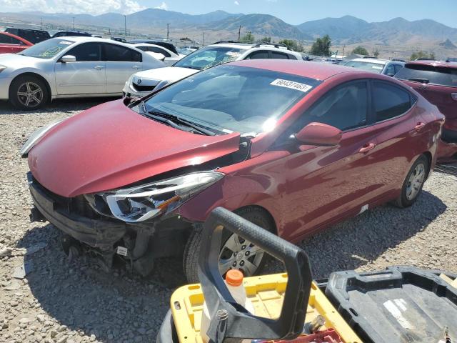 Photo 1 from auction – 2016 HYUNDAI ELANTRA SE with VIN 5NPDH4AE2GH792323