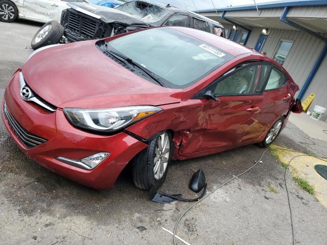 HYUNDAI ELANTRA SE 2016 with VIN 5NPDH4AE5GH757744 - Photo from auction