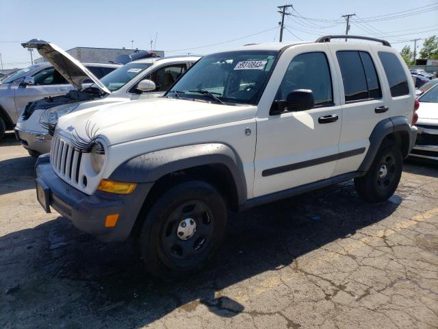 Photo 1 from auction – 2007 JEEP LIBERTY SP with VIN 1J4GL48K17W646524