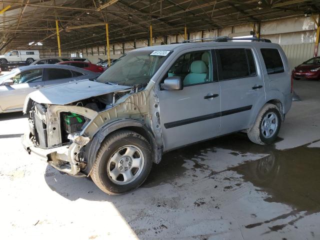 HONDA PILOT LX 2009 with VIN 5FNYF48299B040025 - Photo from auction