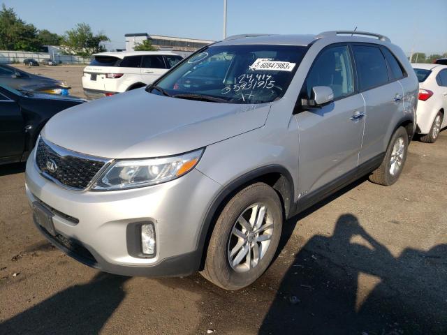 Photo 1 from auction – 2014 KIA SORENTO LX with VIN 5XYKTDA75EG497308
