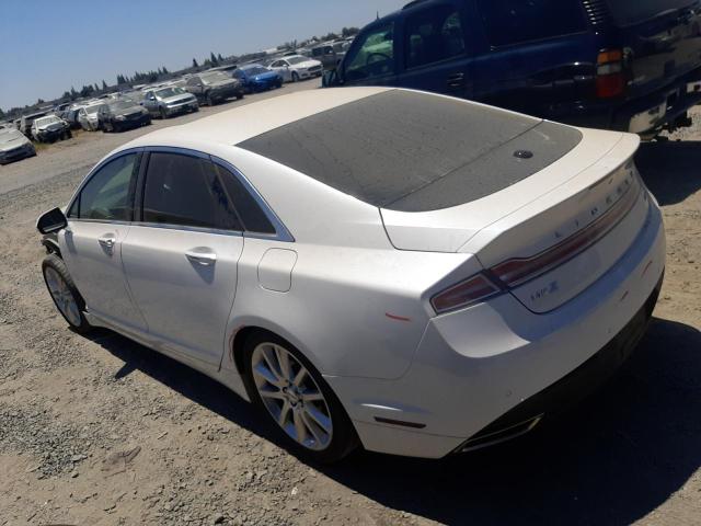 Photo 2 from auction – 2016 LINCOLN MKZ HYBRID with VIN 3LN6L2LU3GR612940