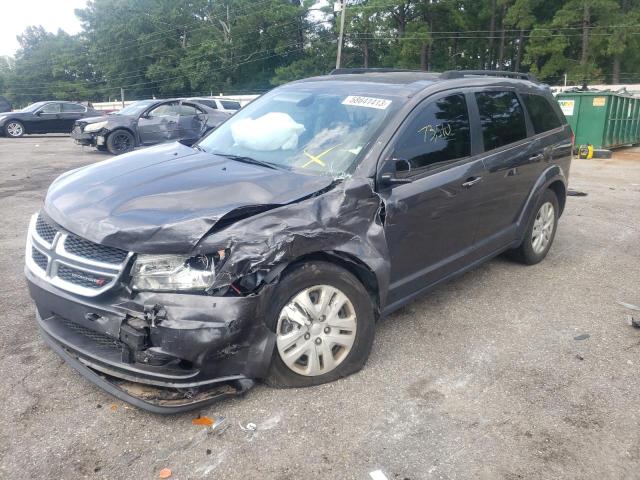 DODGE JOURNEY SE 2018 with VIN 3C4PDCABXJT534096 - Photo from auction
