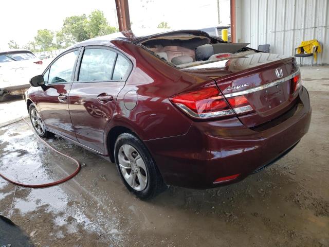 Photo 2 from auction – 2015 HONDA CIVIC LX with VIN 19XFB2F5XFE227649