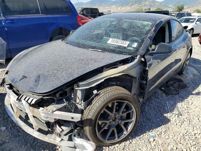 TESLA MODEL 3 2022 with VIN 5YJ3E1EB3NF272906 - Photo from auction