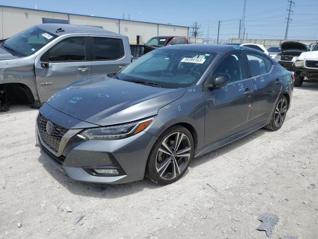 NISSAN SENTRA SR 2021 with VIN 3N1AB8DV5MY271069 - Photo from auction