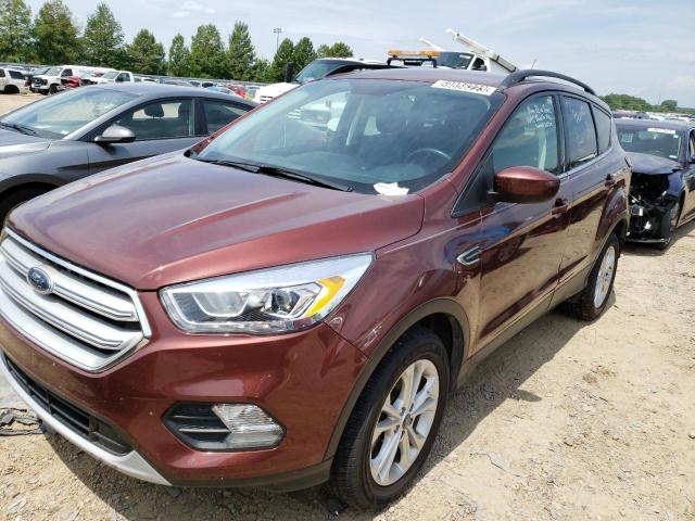 FORD ESCAPE SEL 2018 with VIN 1FMCU9HD1JUB82634 - Photo from auction