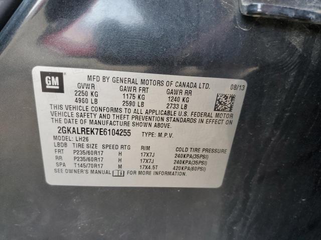 Photo 14 from auction – 2014 GMC TERRAIN SL with VIN 2GKALREK7E6104255